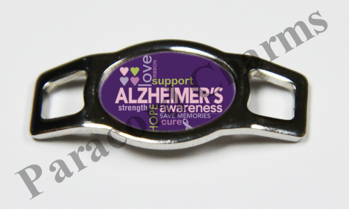 Alzheimer Awareness Charm #007  - Click Image to Close