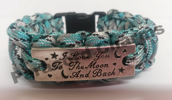 I Love You To The Moon & Back Charm