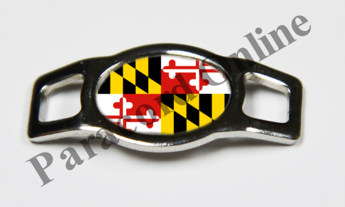 Maryland State Flag Charm  - Click Image to Close