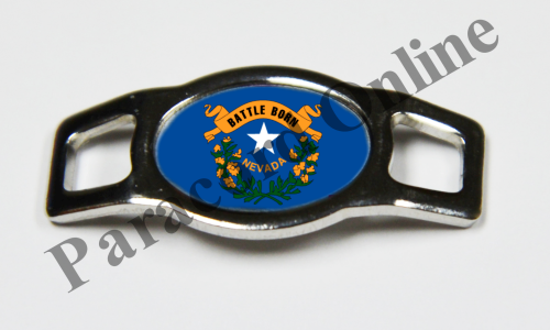 Nevada State Flag Charm  - Click Image to Close