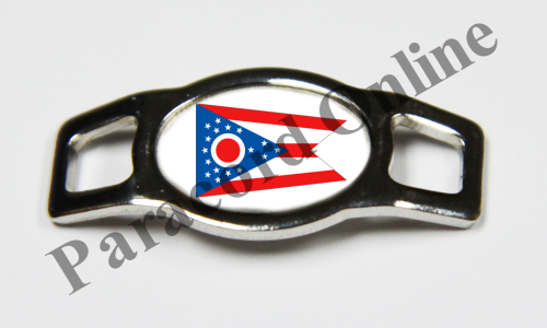 Ohio State Flag Charm  - Click Image to Close