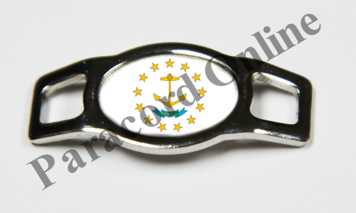 Rhode Island State Flag Charm  - Click Image to Close